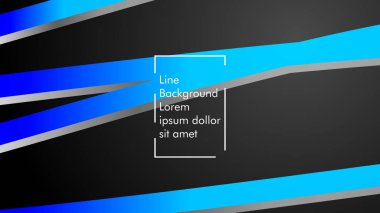 Soyut dalga arka plan mavi degrade ile