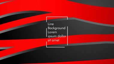 Dalgalı arka plan, kırmızı renkli ve siyah arka plan