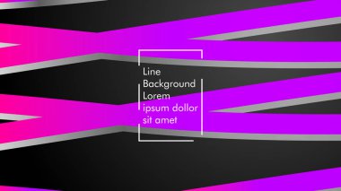 Mor ve pembe renk ile soyut dalga arka plan