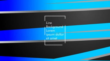 Soyut dalga arka plan mavi degrade ile