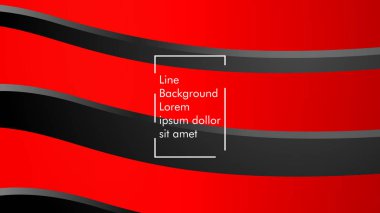 Dalgalı arka plan, kırmızı renkli ve siyah arka plan