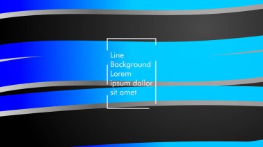 Soyut dalga arka plan mavi degrade ile