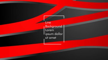 Dalgalı arka plan, kırmızı renkli ve siyah arka plan