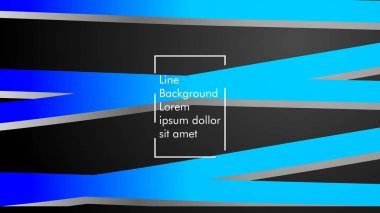 Soyut dalga arka plan mavi degrade ile