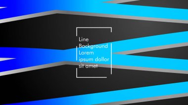 Soyut dalga arka plan mavi degrade ile