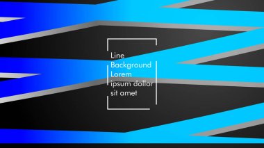 Soyut dalga arka plan mavi degrade ile