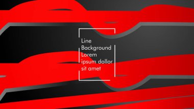 Dalgalı arka plan, kırmızı renkli ve siyah arka plan