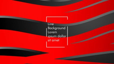 Dalgalı arka plan, kırmızı renkli ve siyah arka plan