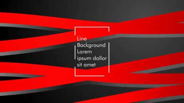 Dalgalı arka plan, kırmızı renkli ve siyah arka plan