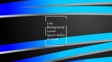 Soyut dalga arka plan mavi degrade ile