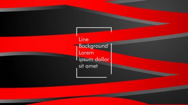 Dalgalı arka plan, kırmızı renkli ve siyah arka plan