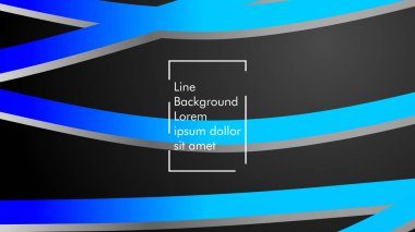 Soyut dalga arka plan mavi degrade ile