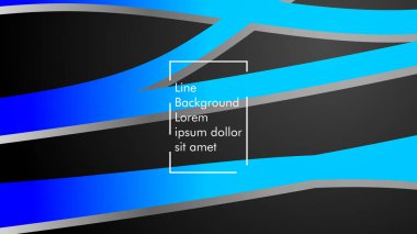 Soyut dalga arka plan mavi degrade ile