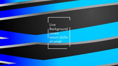 Soyut dalga arka plan mavi degrade ile