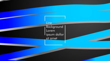 Soyut dalga arka plan mavi degrade ile