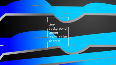 Soyut dalga arka plan mavi degrade ile