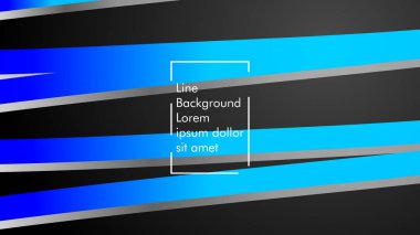 Soyut dalga arka plan mavi degrade ile