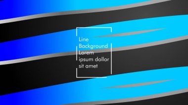 Soyut dalga arka plan mavi degrade ile