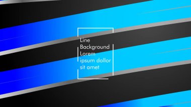 Soyut dalga arka plan mavi degrade ile