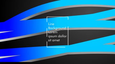 Soyut dalga arka plan mavi degrade ile