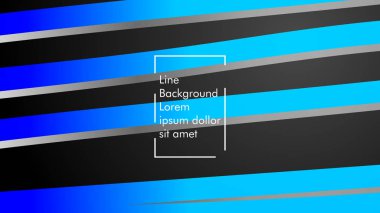 Soyut dalga arka plan mavi degrade ile