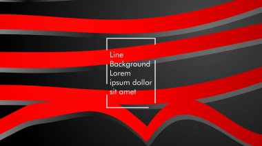 Dalgalı arka plan, kırmızı renkli ve siyah arka plan