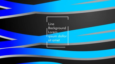 Soyut dalga arka plan mavi degrade ile