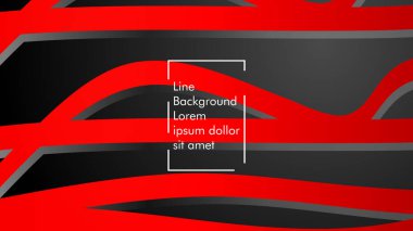 Dalgalı arka plan, kırmızı renkli ve siyah arka plan