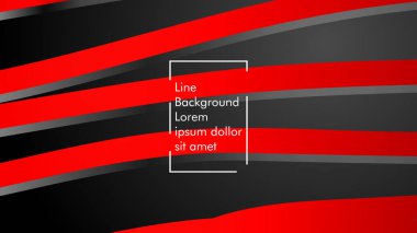 Dalgalı arka plan, kırmızı renkli ve siyah arka plan