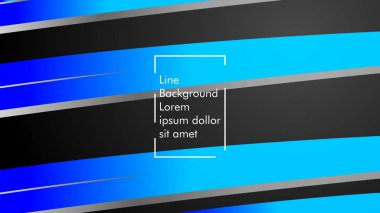 Soyut dalga arka plan mavi degrade ile