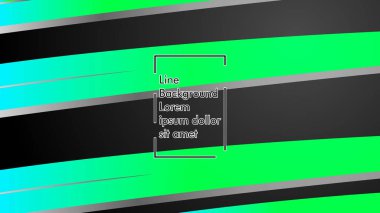 Soyut dalga geçmiş ile yeşil degrade