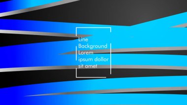 Soyut dalga arka plan mavi degrade ile