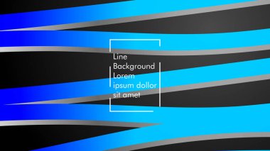 Soyut dalga arka plan mavi degrade ile