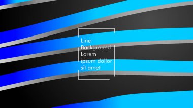 Soyut dalga arka plan mavi degrade ile