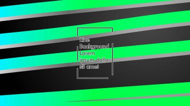 Soyut dalga geçmiş ile yeşil degrade