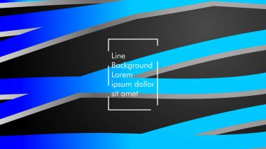 Soyut dalga arka plan mavi degrade ile