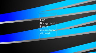 Soyut dalga arka plan mavi degrade ile