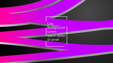 Mor ve pembe renk ile soyut dalga arka plan