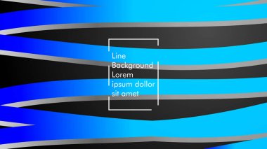 Soyut dalga arka plan mavi degrade ile