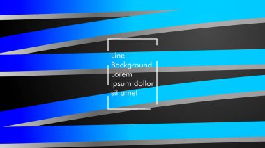 Soyut dalga arka plan mavi degrade ile