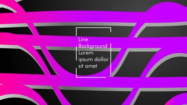 Mor ve pembe renk ile soyut dalga arka plan