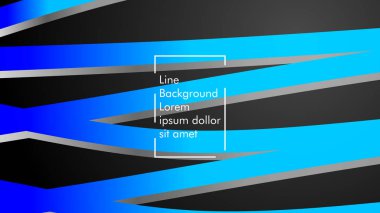 Soyut dalga arka plan mavi degrade ile