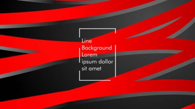 Dalgalı arka plan, kırmızı renkli ve siyah arka plan