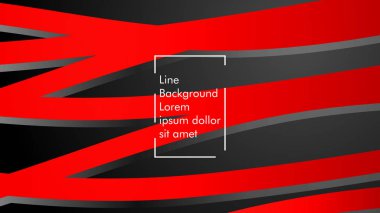 Dalgalı arka plan, kırmızı renkli ve siyah arka plan