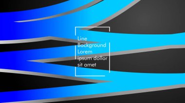 Soyut dalga arka plan mavi degrade ile