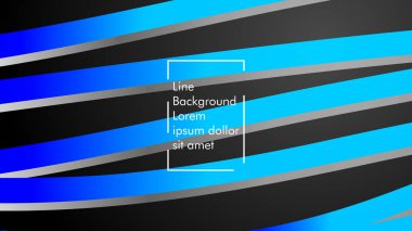 Soyut dalga arka plan mavi degrade ile