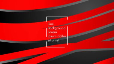 Dalgalı arka plan, kırmızı renkli ve siyah arka plan