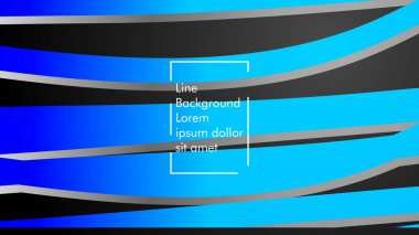 Soyut dalga arka plan mavi degrade ile