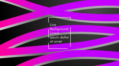 Mor ve pembe renk ile soyut dalga arka plan