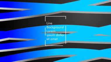 Soyut dalga arka plan mavi degrade ile